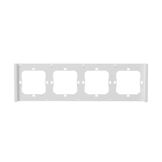 Sonoff Rahmen für Wandschalter M5 80 4fach weiß