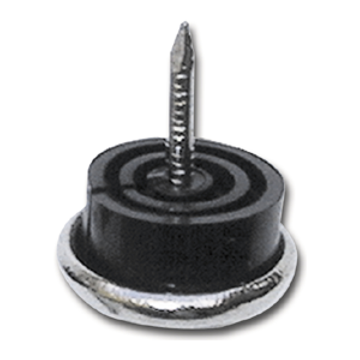 Gleitnägel mit Stahlkappe und Gummieinlage 23 mm