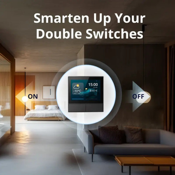 Sonoff NSPanel Smart Scene Wandschalter graphite