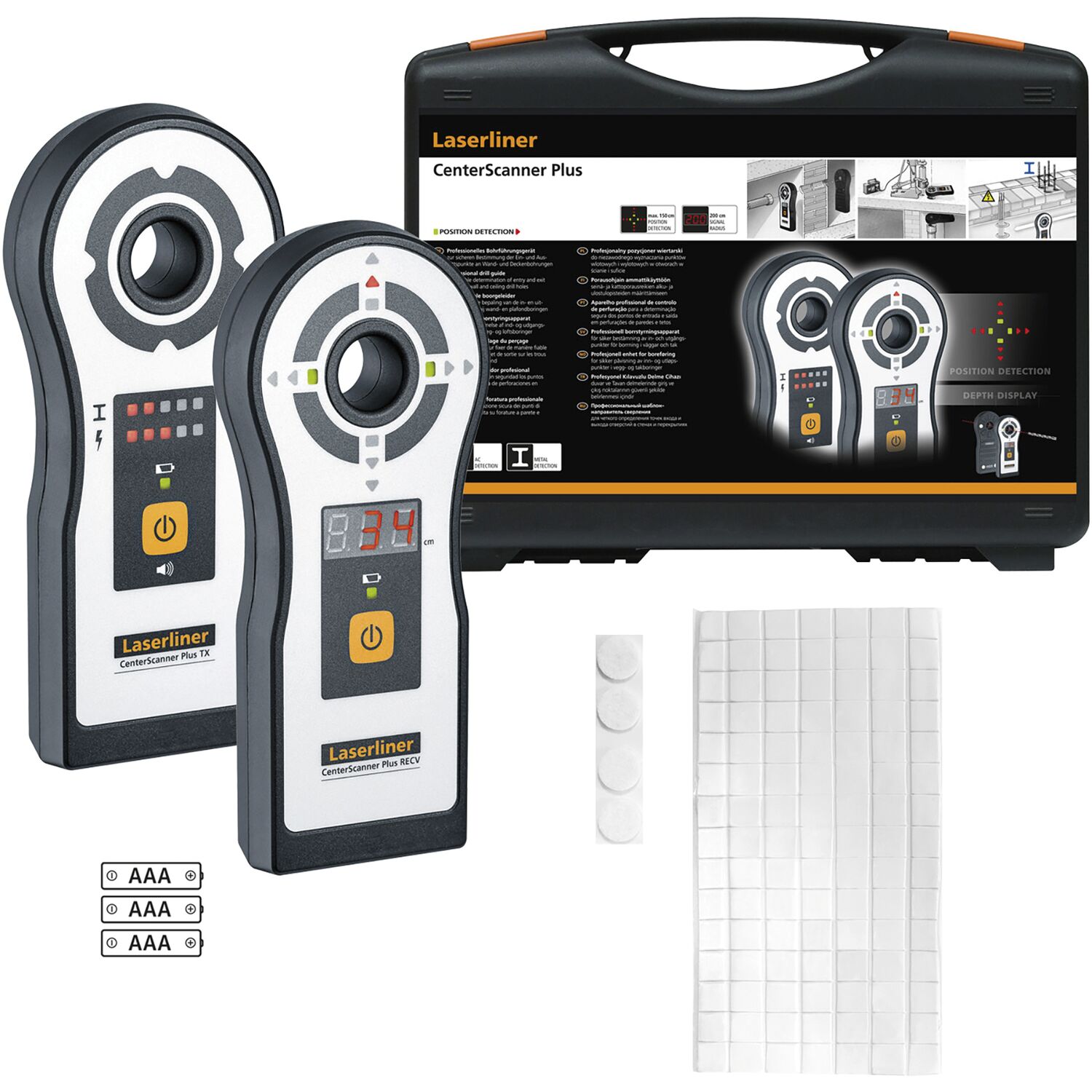 Laserliner Bohrführungs- Messgerät CenterScanner Plus