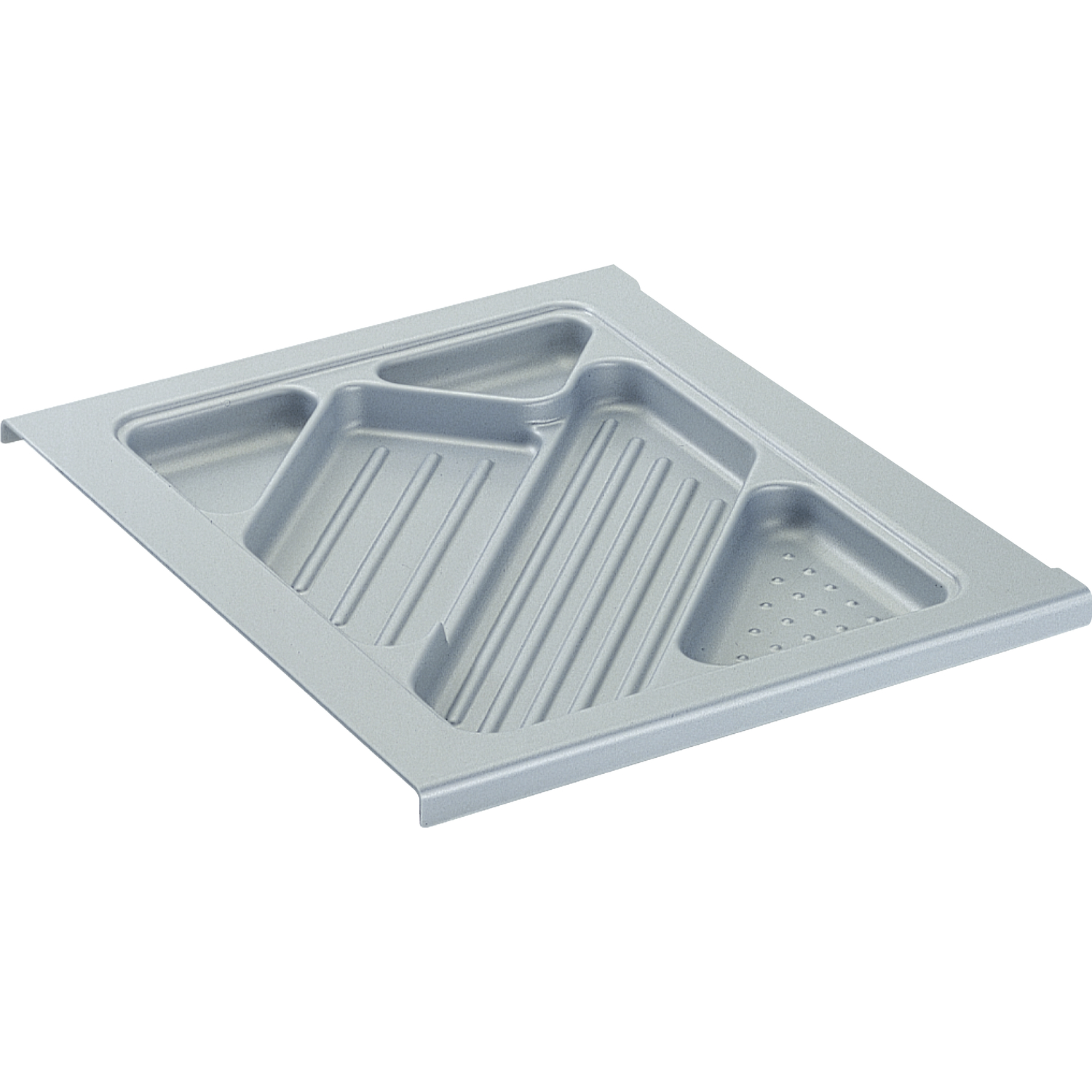 HETTICH Systema Top 2000 Materialschub,EB 392 mm, Alu-Finish