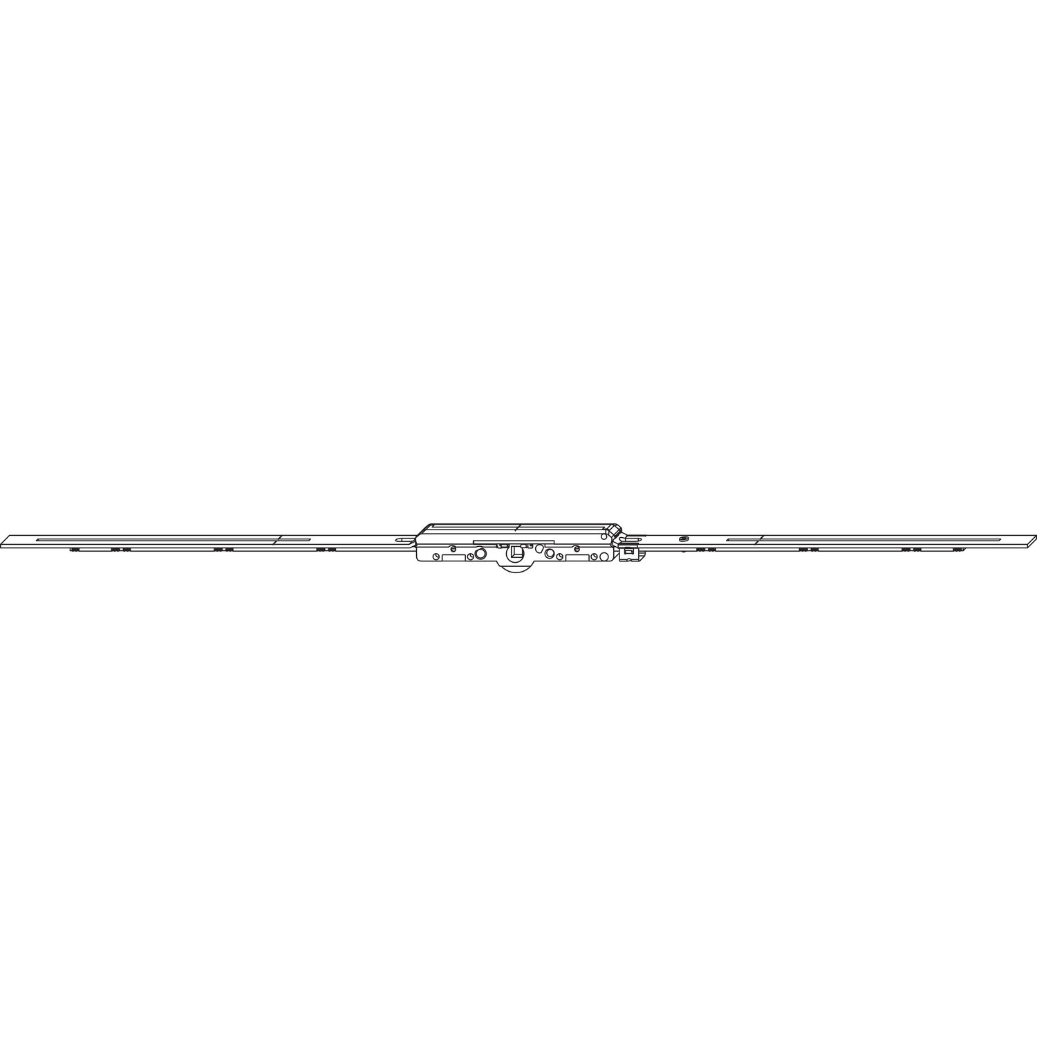Maco #202491 MACO MM D-/DK-Getriebe variabel DM 6,5mm FFH 530-800 mm silber (202491)