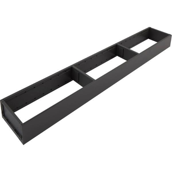 blum AMBIA-LINE Schubkastenrahmen schmal, NL650mm, Stahl Oriongrau matt