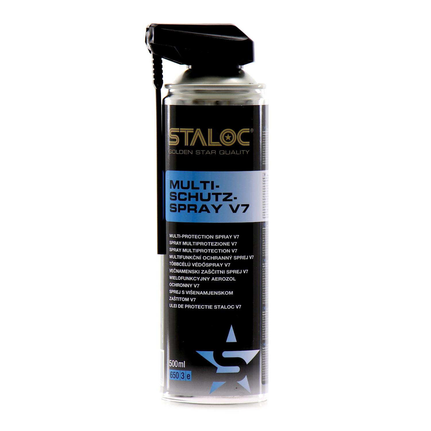 STALOC Multischutzöl MultiStraw V7 SQ-470 500ml Spray mit Dualsprühkopf (0.5l)
