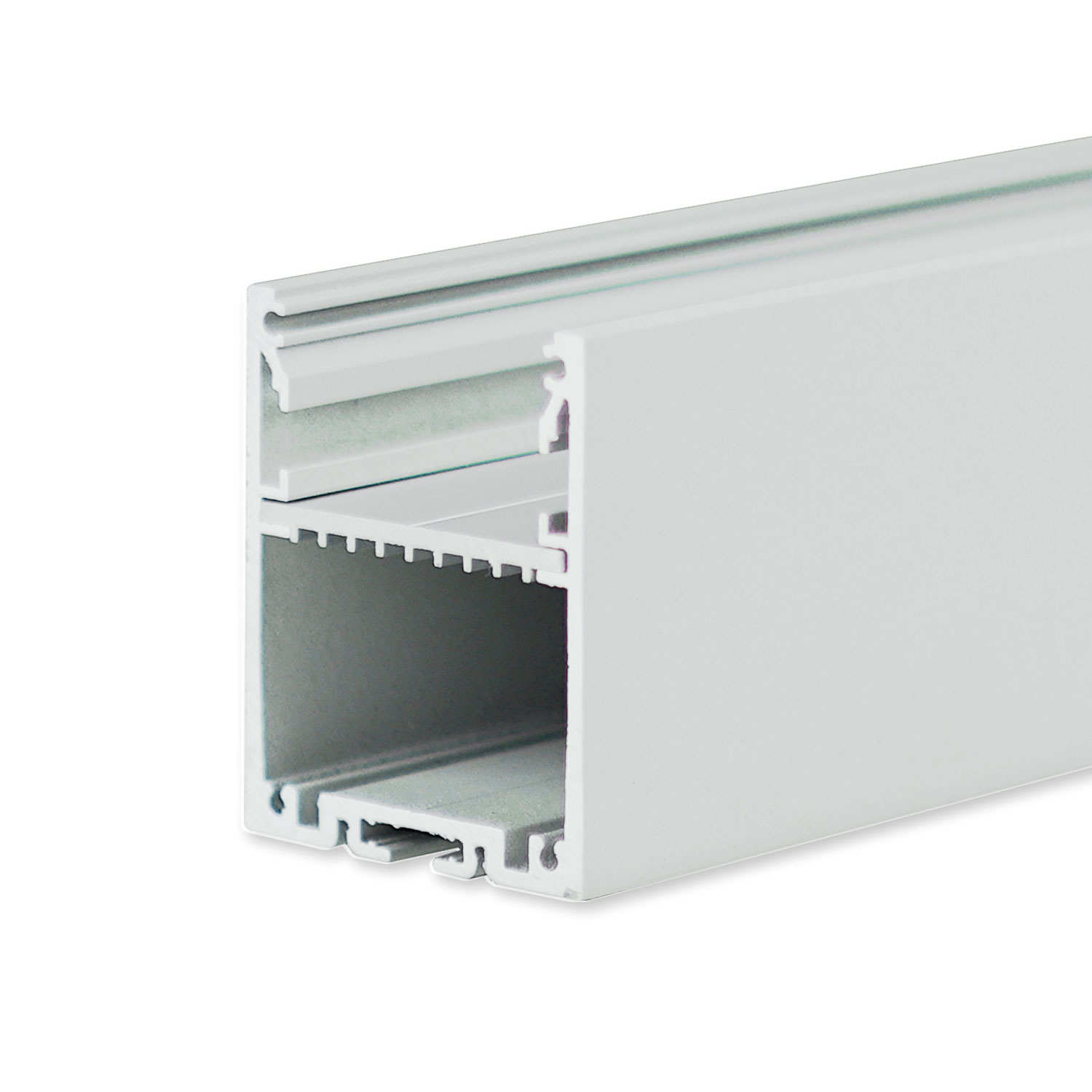 ISOLED LED Aufbauprofil LAMP30 V1 Aluminium weiß RAL 9003 200cm