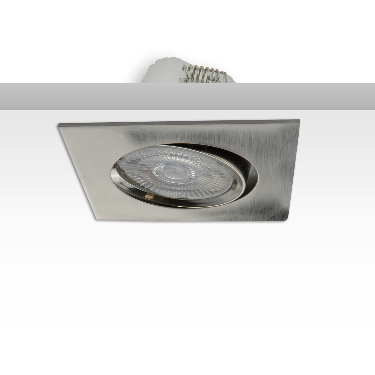 ISOLED LED Einbauleuchte Sunset Slim68 Alu eckig 9W 1800-2800K Dimm-to-warm
