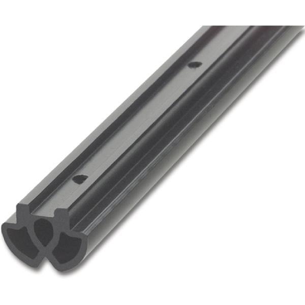 CAMAR Kabelschiene Prisma, Länge 1152 mm, Kunststoff schwarz