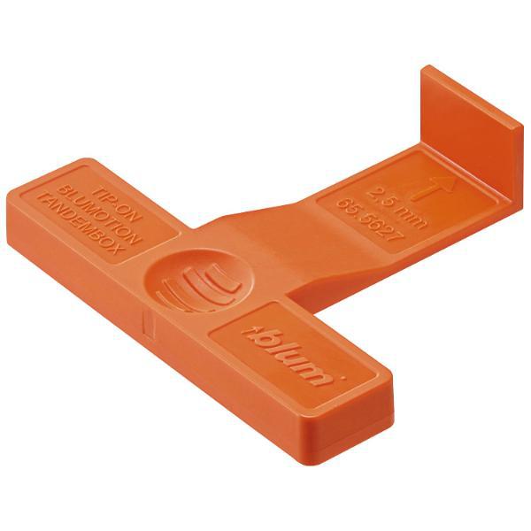 blum TIP-ON BLUMOTION Frontspalt-Lehre für TANDEMBOX Kunststoff