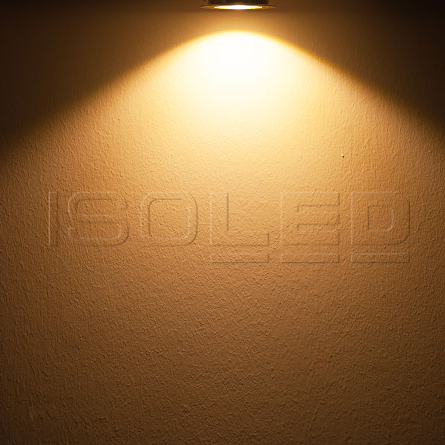 ISOLED LED Einbaustrahler COB mit Reflektor 5W 60° nickel geb. warmweiß