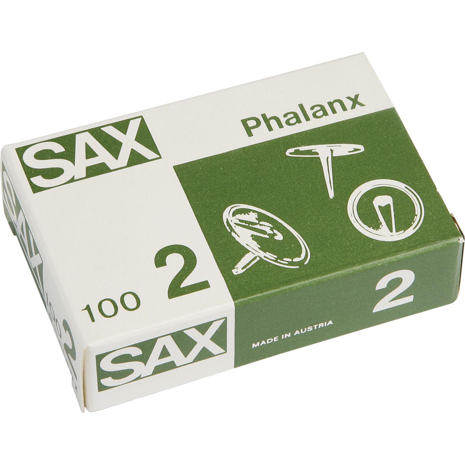 SAX Reißnagel Phalanx Nr. 4 14mm vern. / 100ST