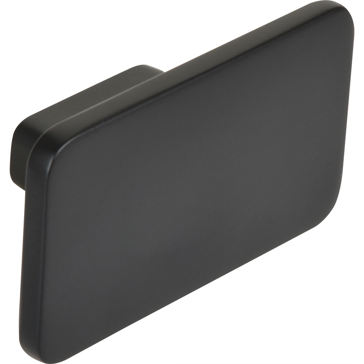 SIRO Möbelknopf Biris Breite 58 mm, Zinkdruckguss schwarz matt