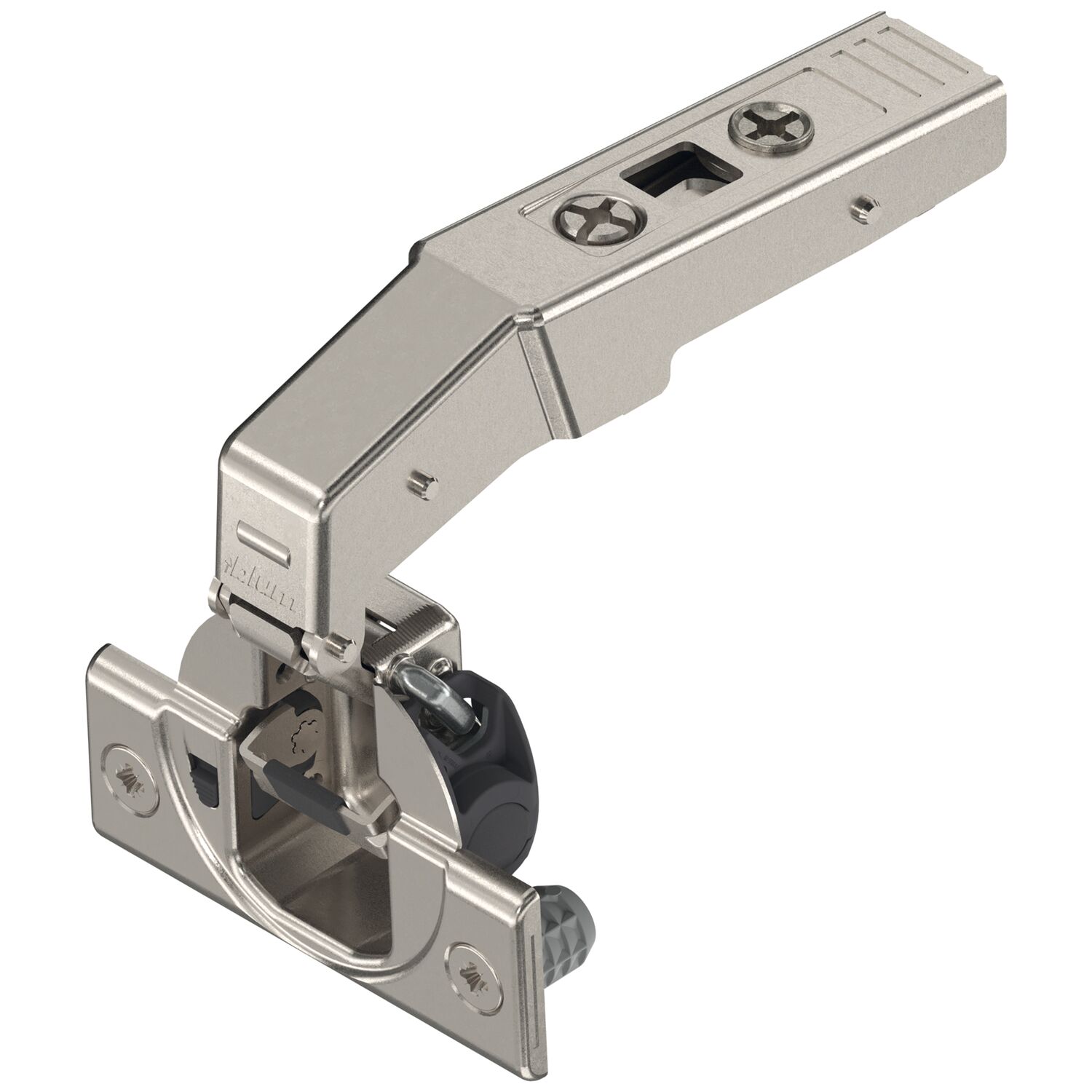 blum CLIP top BLUMOTION Stollenscharnier 95°, 3mm gekröpft mit Feder, Einpressen