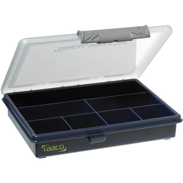 RAACO Sortimentkoffer Assorter 6-7 mit 7 fixen Fächern 175 x 143 x 32 mm