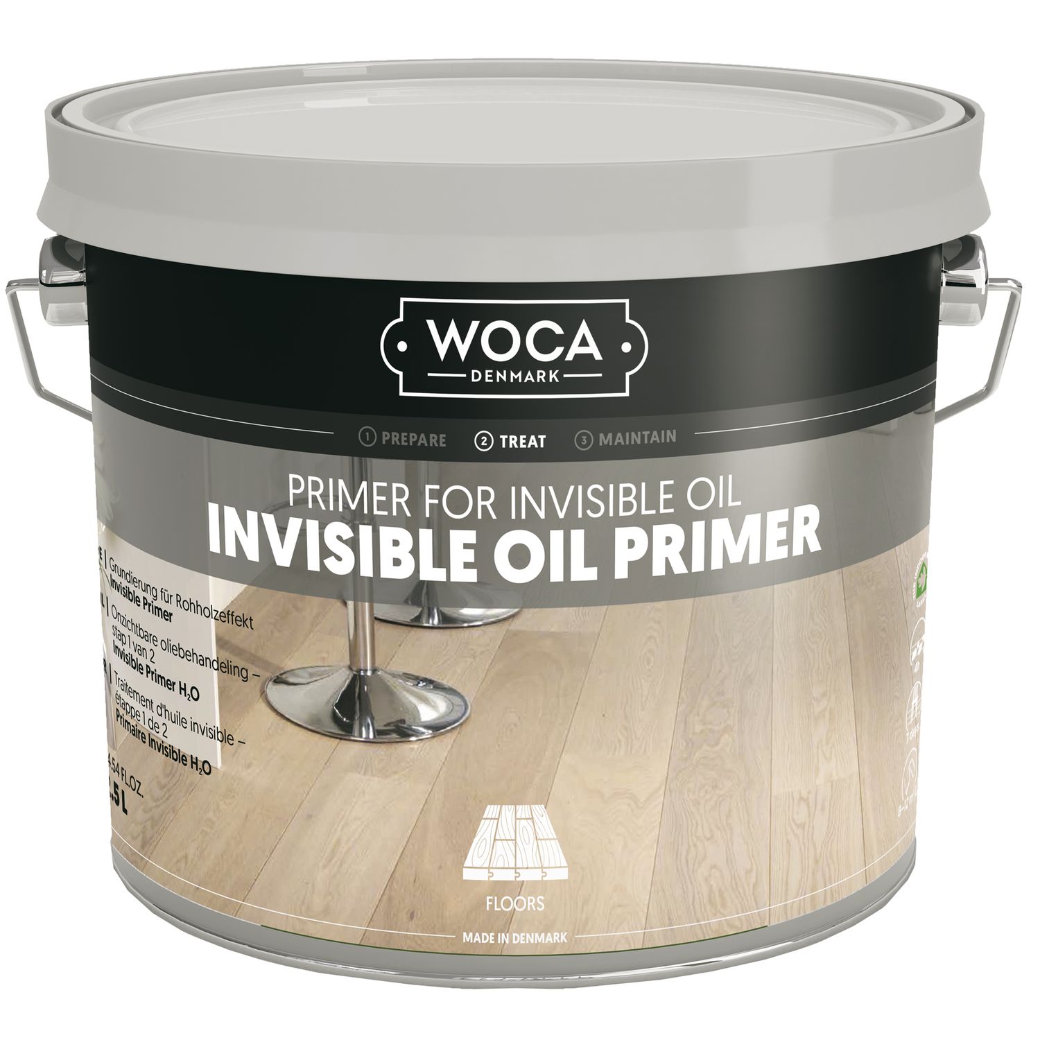 Woca Invisible Primer 2,5 Liter