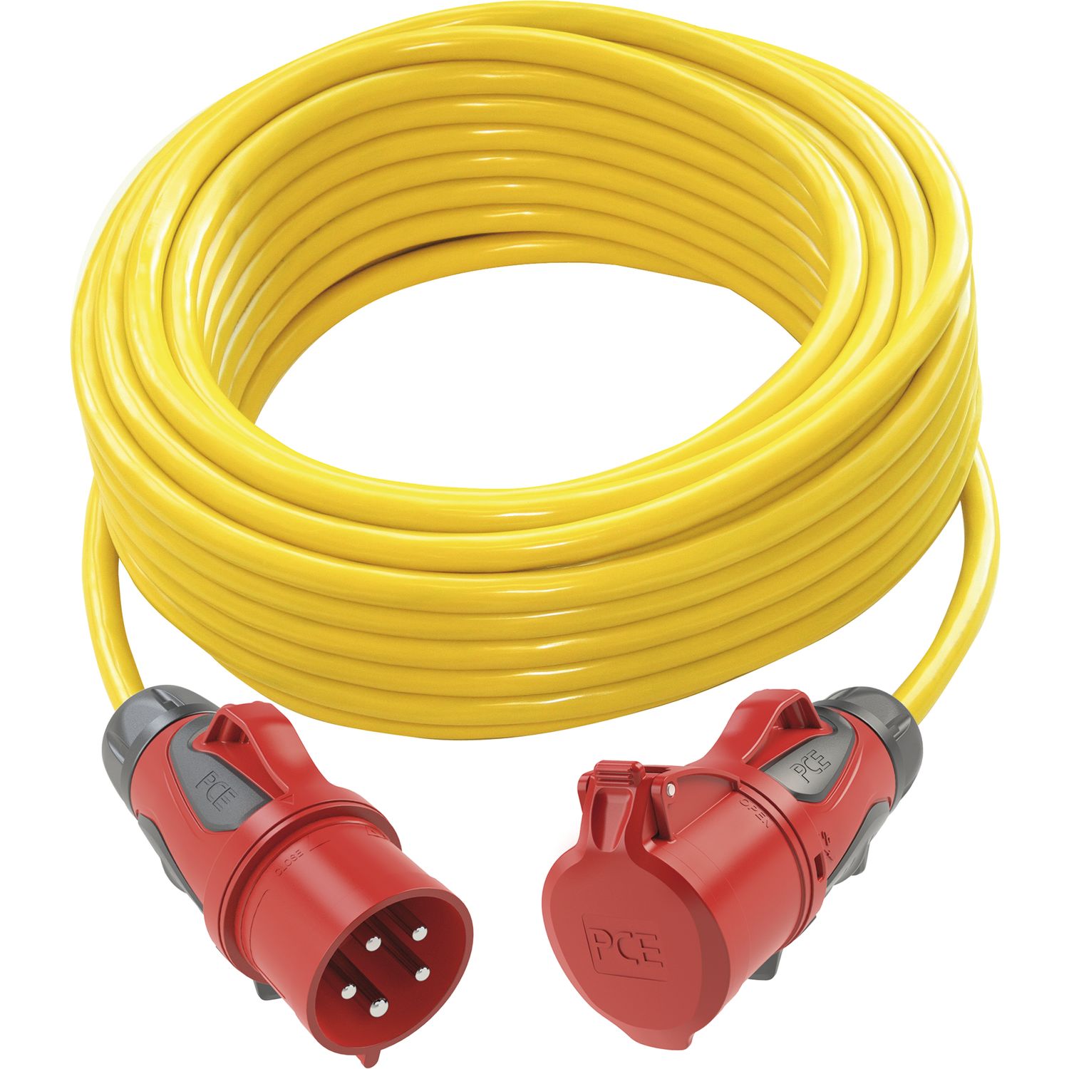 PCE Verlängerungskabel CEE K35 5G4 Länge 25 m IP44