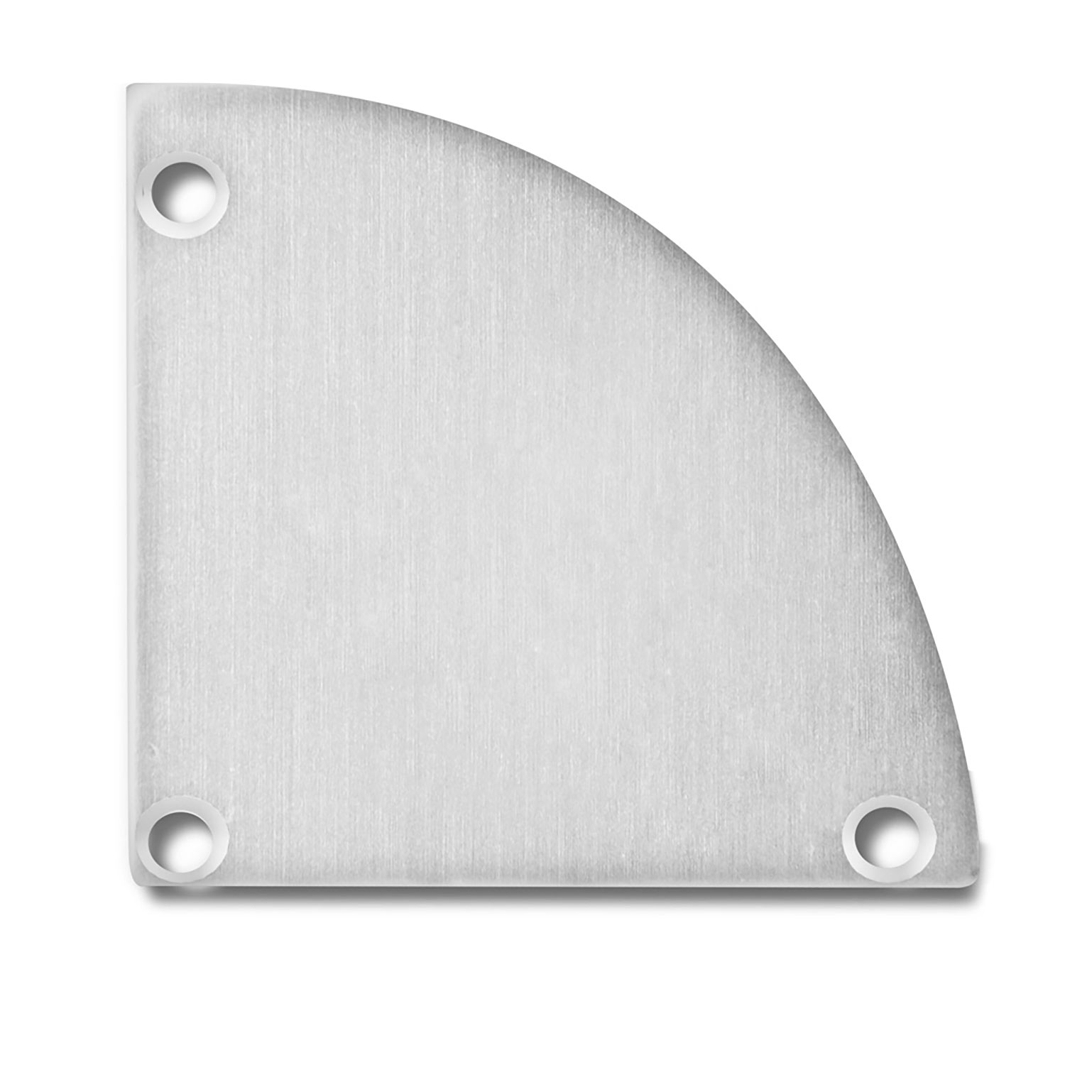 ISOLED Endkappe EC55 Alu für CORNER20(m. COVER17) rechts/links 2 STK inkl. Schrauben