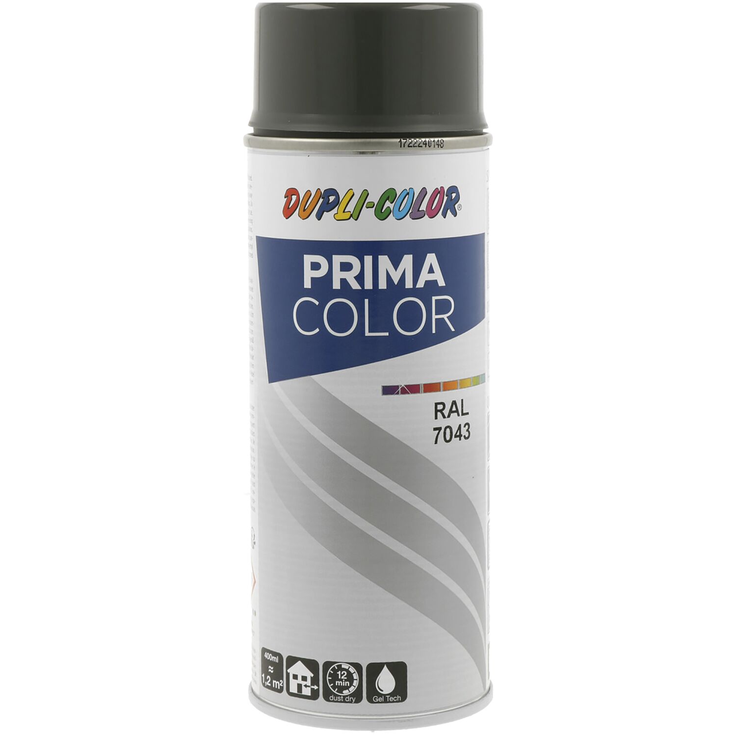 Dupli-Color Lackspray Prima 400ml verkehrsgrau B glänzend RAL 7043 (0.4l)