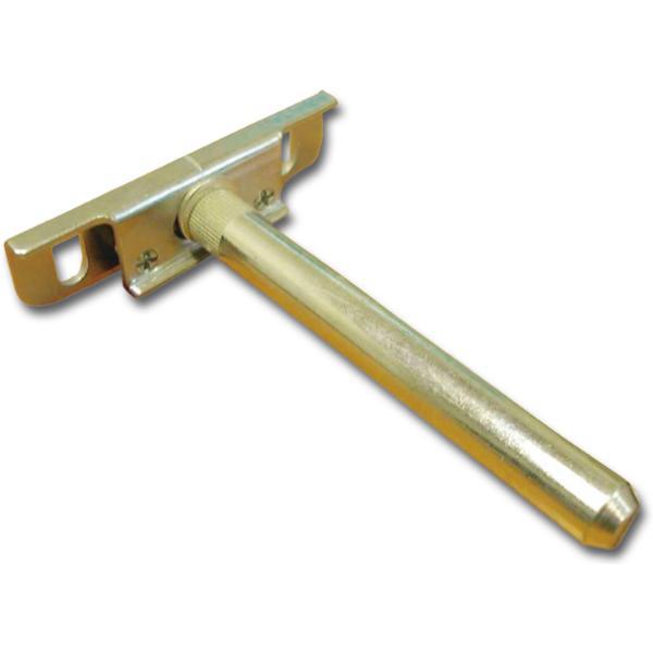 Tablarträger Nova 20, Tablarstärke 24 mm, Bohrtiefe 114 mm, Stahl glanzverzinkt
