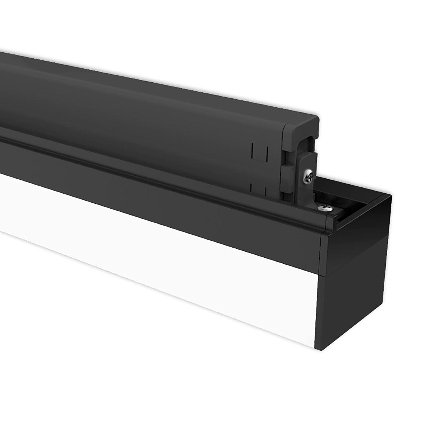 ISOLED 3-Phasen Linearleuchte 1200mm 40W 110° schwarz matt 3000K