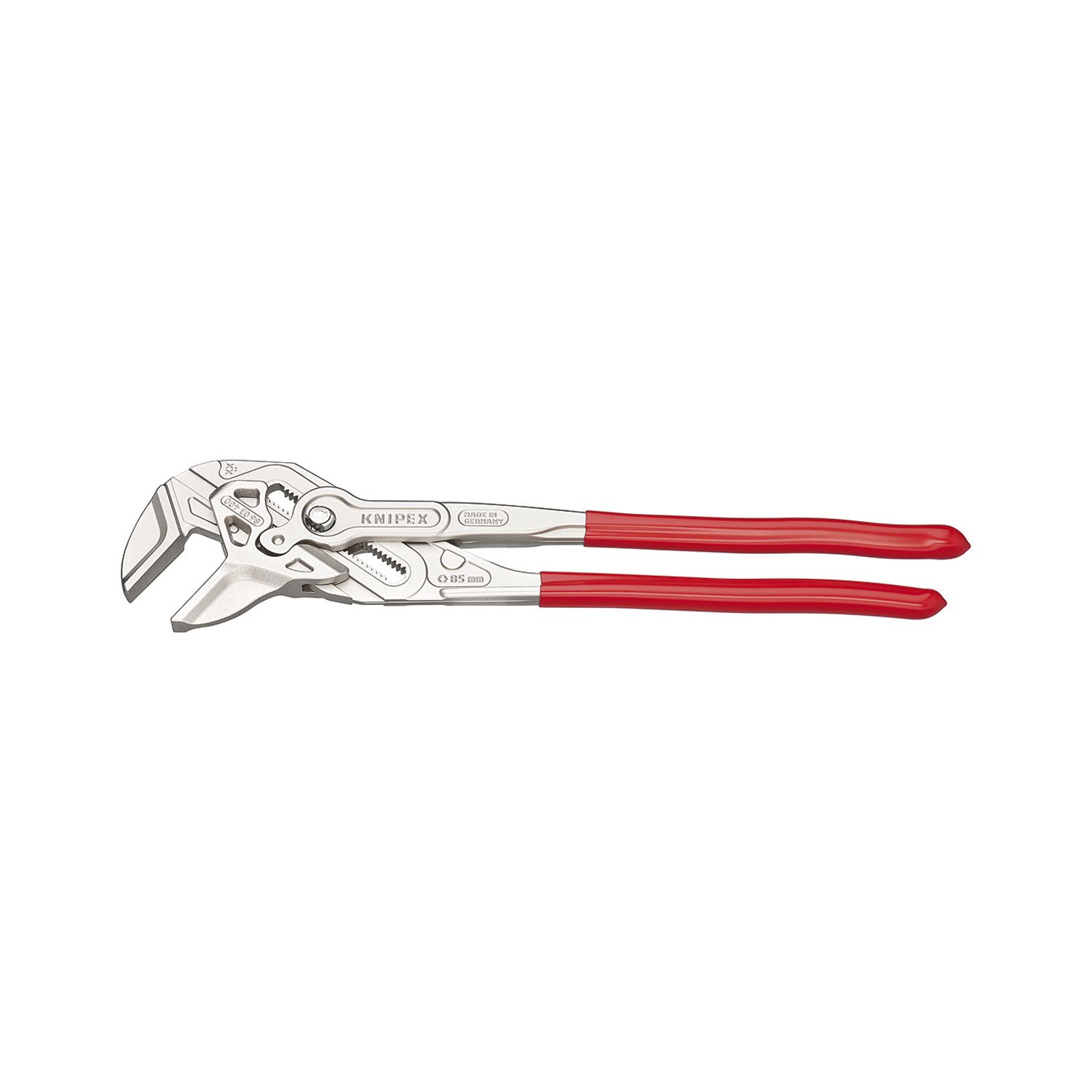 Knipex Zangenschlüssel XL DIN5743 für Schlüsselweite bis 85 mm Länge 400 mm