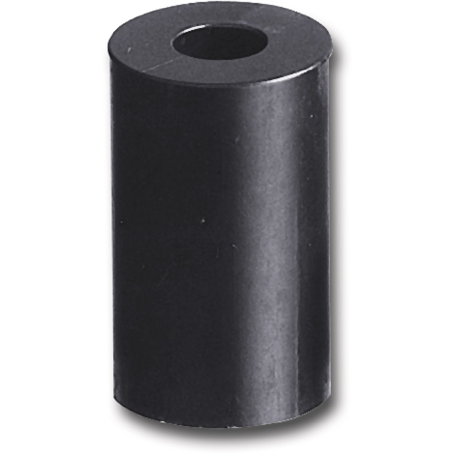 ninka Abstandhalter, ø 20 mm, Bohr ø 10 mm, Länge 27 mm, Hart-PVC schwarz