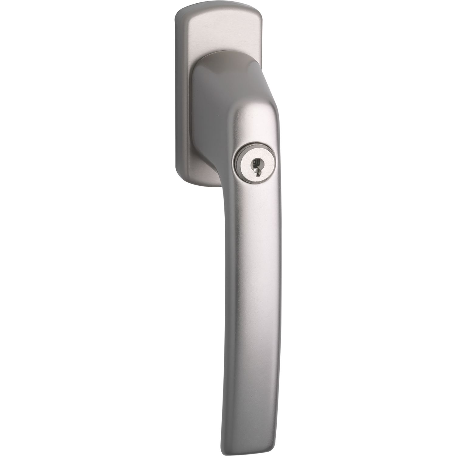 Maco #21329 Fenstergriff HARMONY Sperrzylinder Vierkant 7x35mm Alu titan eloxiert