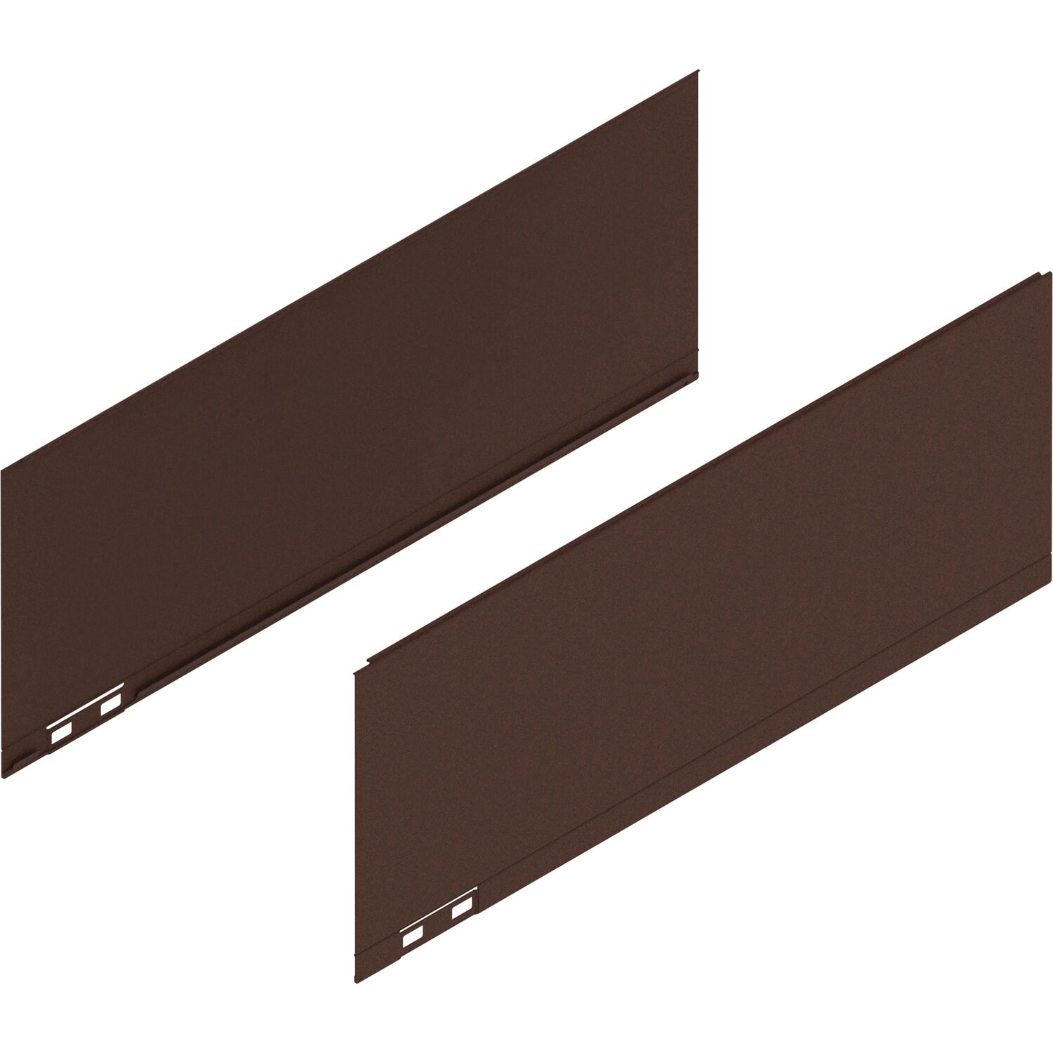 blum LEGRABOX special edition Dekorelement Höhe C, NL 450 mm, Noble Rust