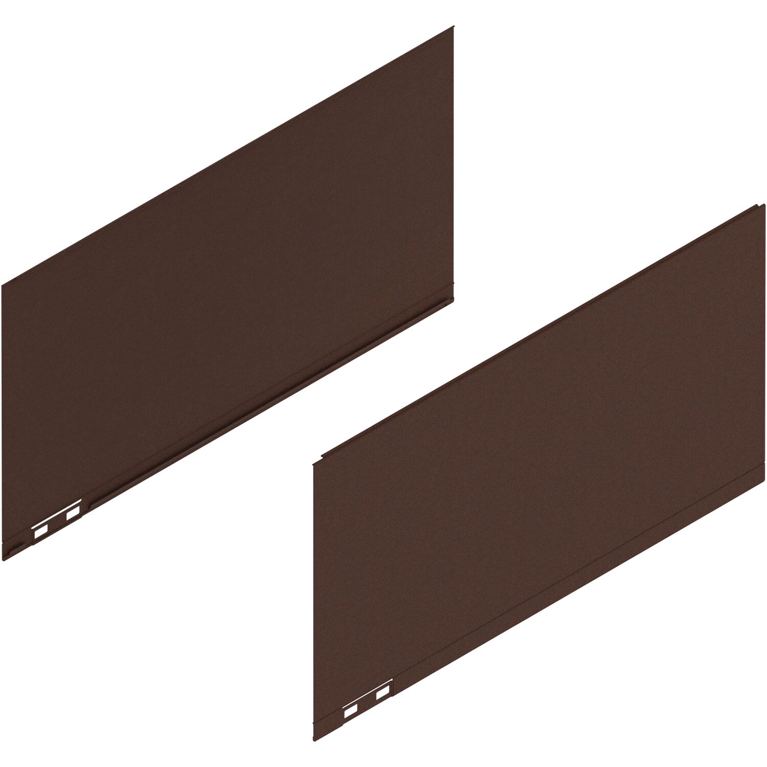 blum LEGRABOX special edition Dekorelement Höhe F, NL 450 mm, Noble Rust