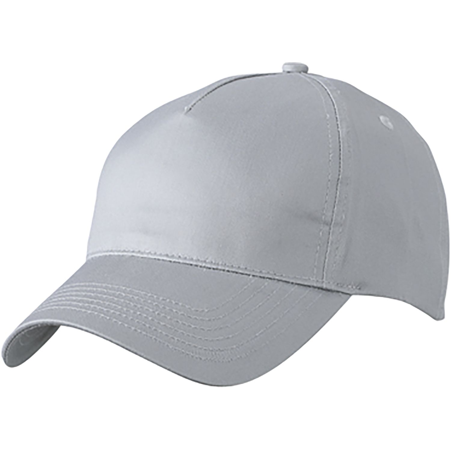 Kappe 5 Panel MB 6117 Farbe grau One Size