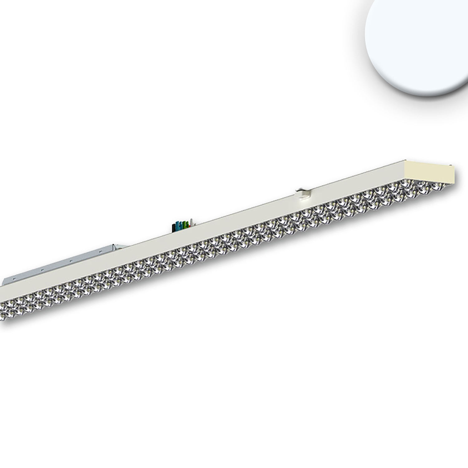 ISOLED FastFix LED Linearsystem S Modul 1,5m 25-75W 5000K 180lm/W 90° DALI dimmbar