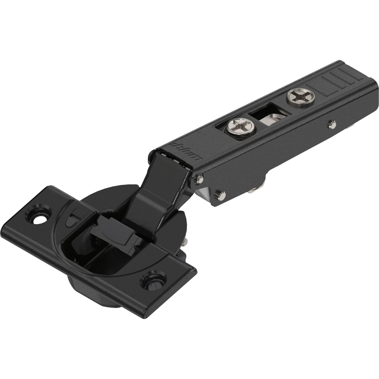 blum CLIP top BLUMOTION ONYX Möbel Scharnier 110°, gerade mit Feder, Schrauben