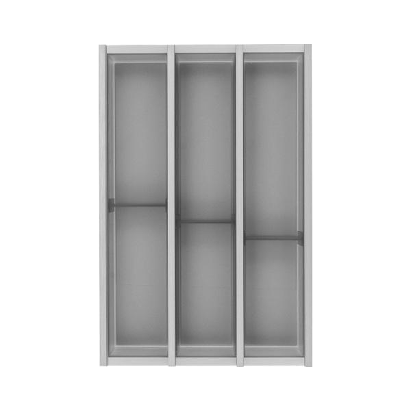 ninka Schubkasteneinsatz-Set Cuisio Korpusbreite 400mm TANDEMBOX Kunststoff Graphit