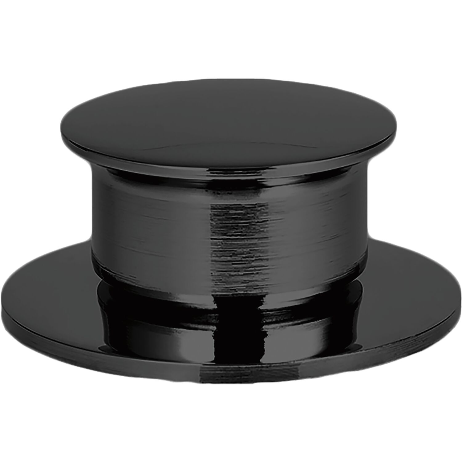 solido Zugknopf Nachrüst-Set CA505WRGM, Anthrazit Gun Metal, 16 mm