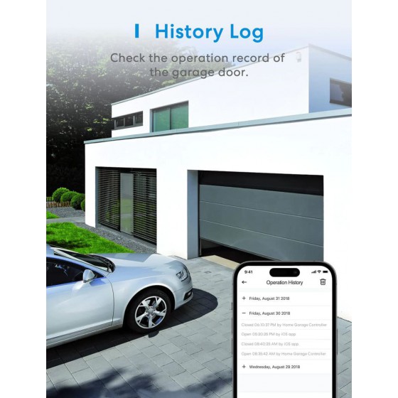 Meross Smarter Garagentor Schaltaktor HomeKit MSG200HK