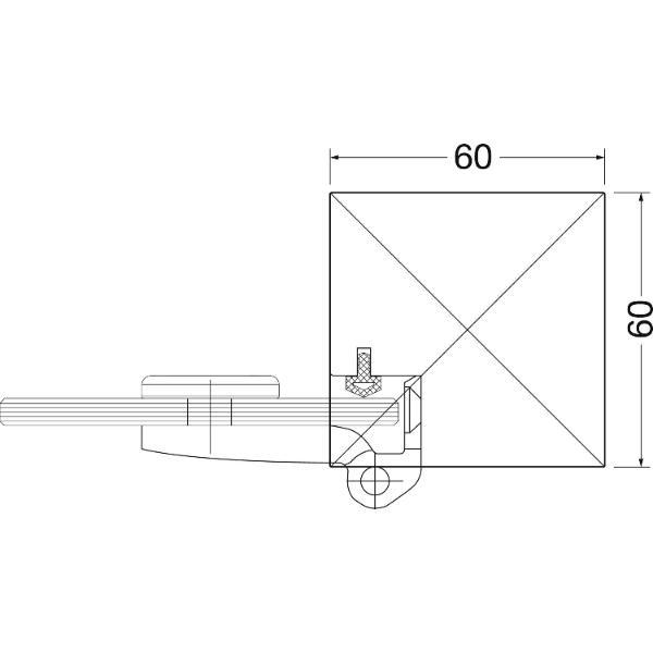 Saunatür Basis 2 mit Schwelle, 6 mm ESG, Holzrahmen Fichte