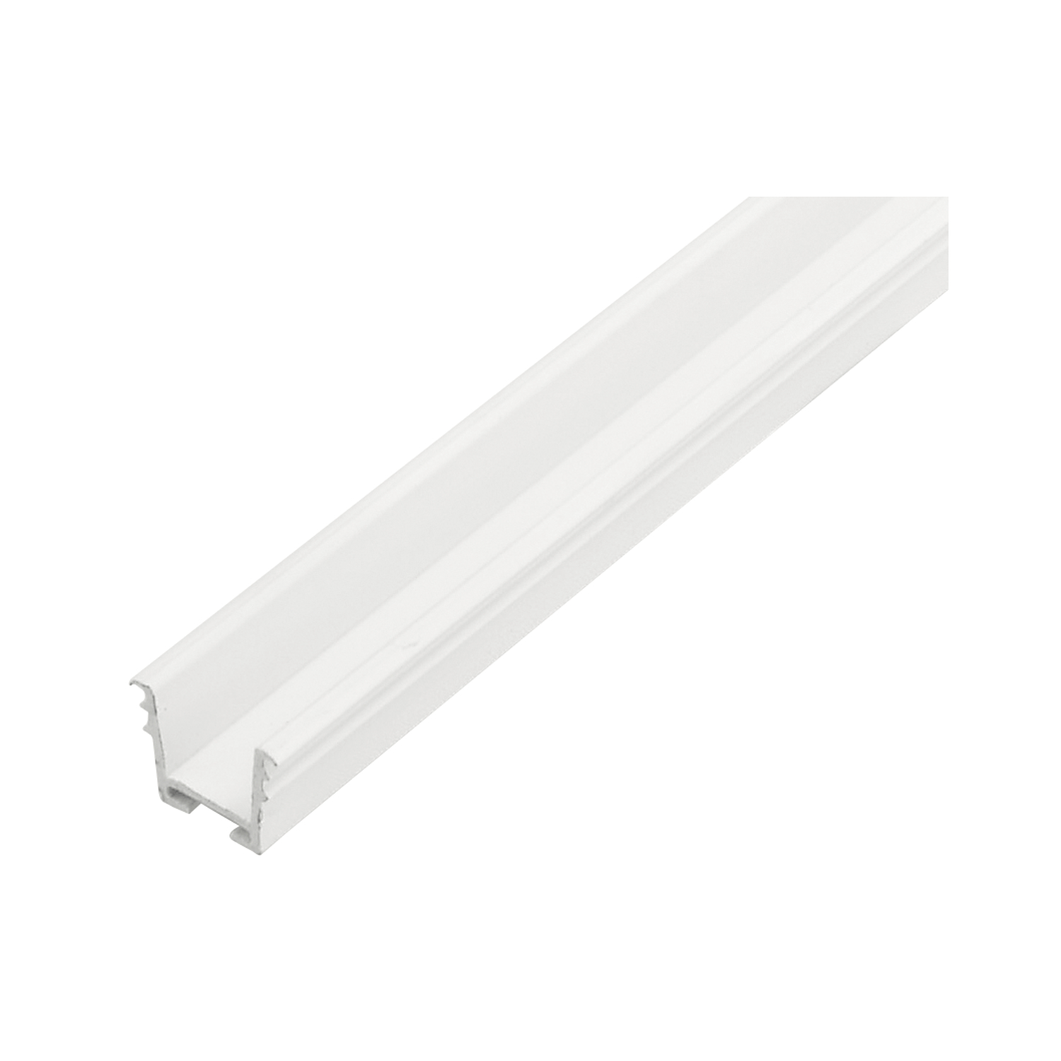 REHAU Laufschiene, L x B x H: 2500 x 13 x 12, Kunststoff weiß