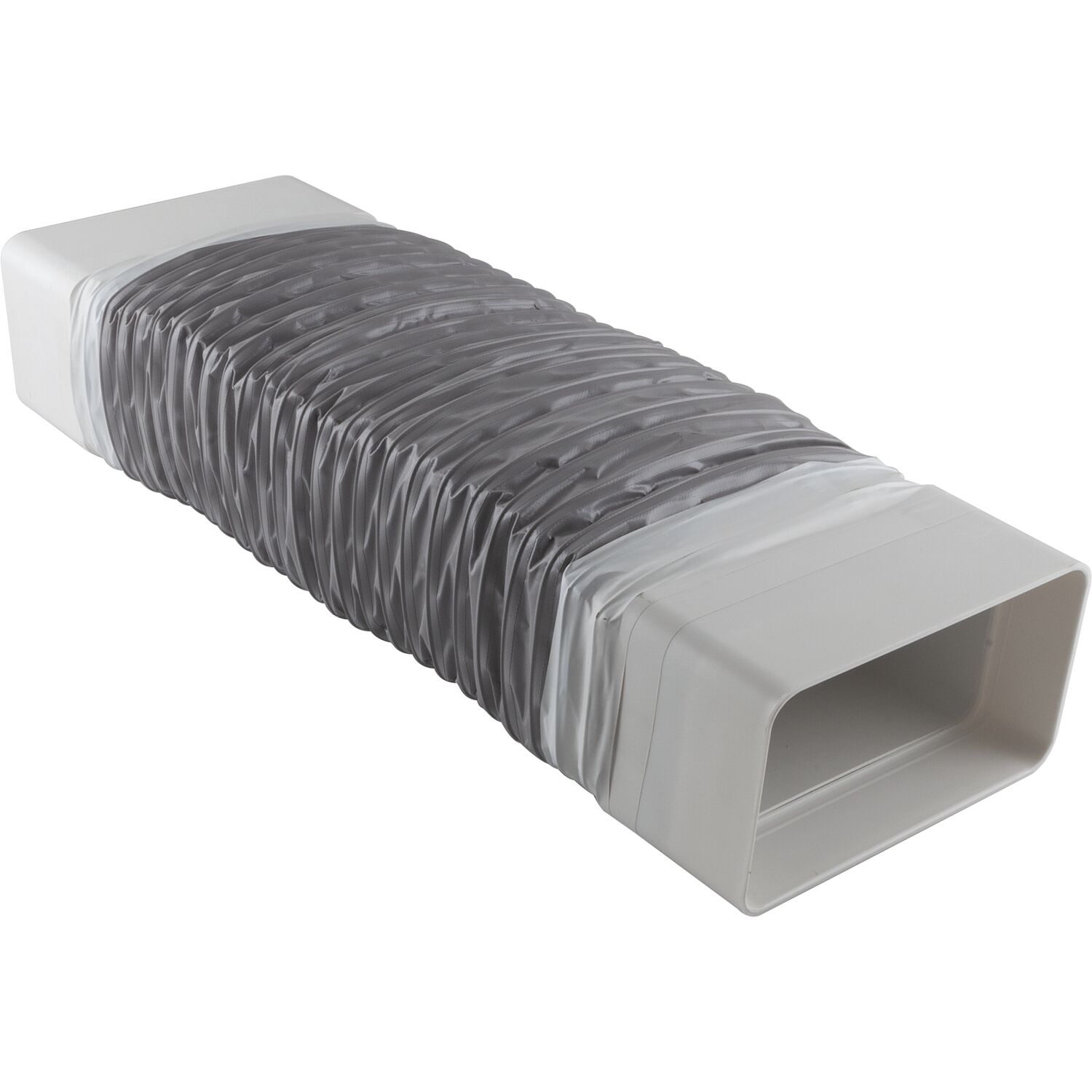 IKM Flachkanal Adapter flexibel Kunststoff, System 125 IKM Flachkanal Adapter flexibel Kunststoff System 100
