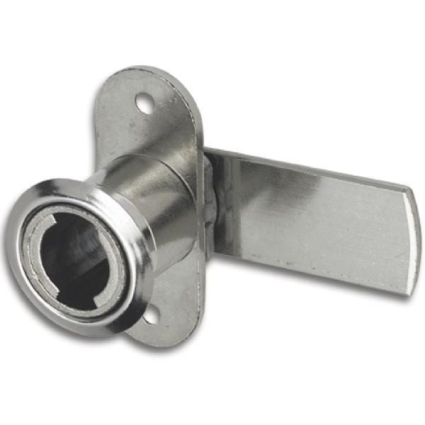 Hekna Zylinder-Hebelschloss 6070 Typ 505 links, Schließhebel glatt, L 40 mm