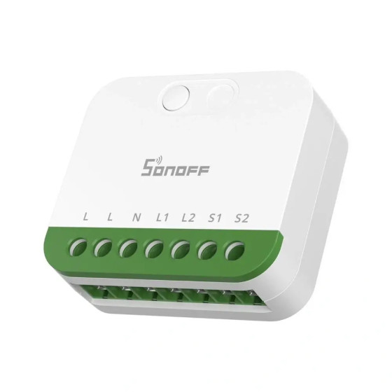 Sonoff MINI DUO 2-Fach Matter WiFi Intelligenter Schalter MINI-2GS