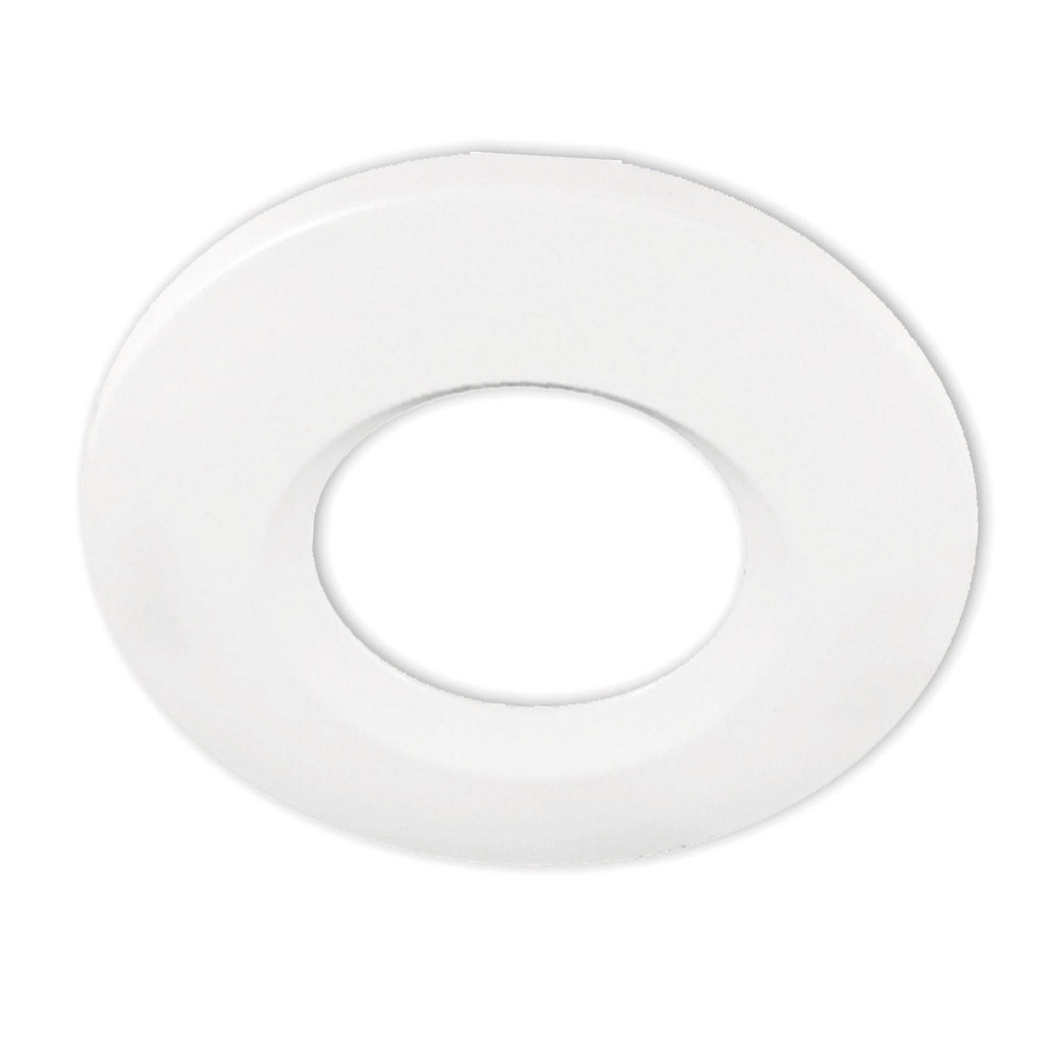 ISOLED Cover Aluminium rund/Kante weiß matt für Sys-68