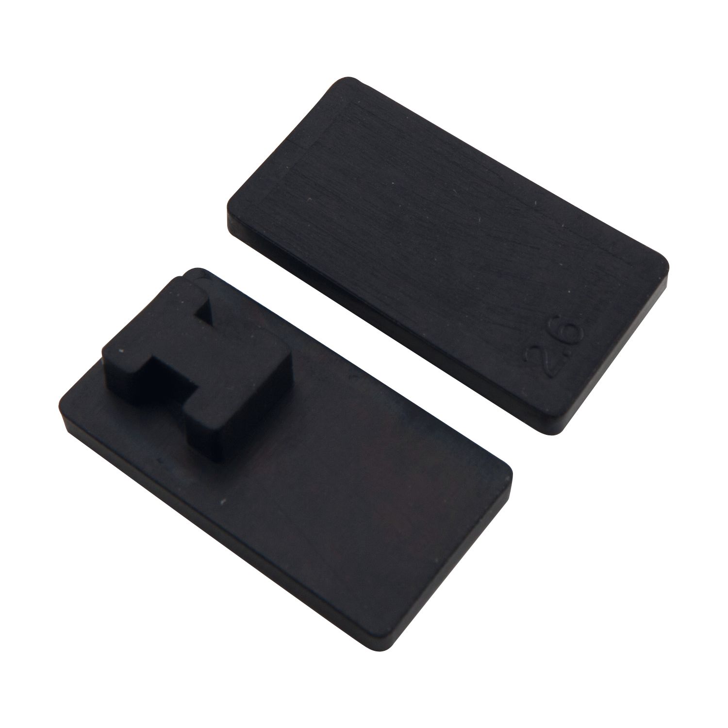croso Einlage zu Glasklemmbeschlag, für 8,76 mm, Maß 53 x 53 mm