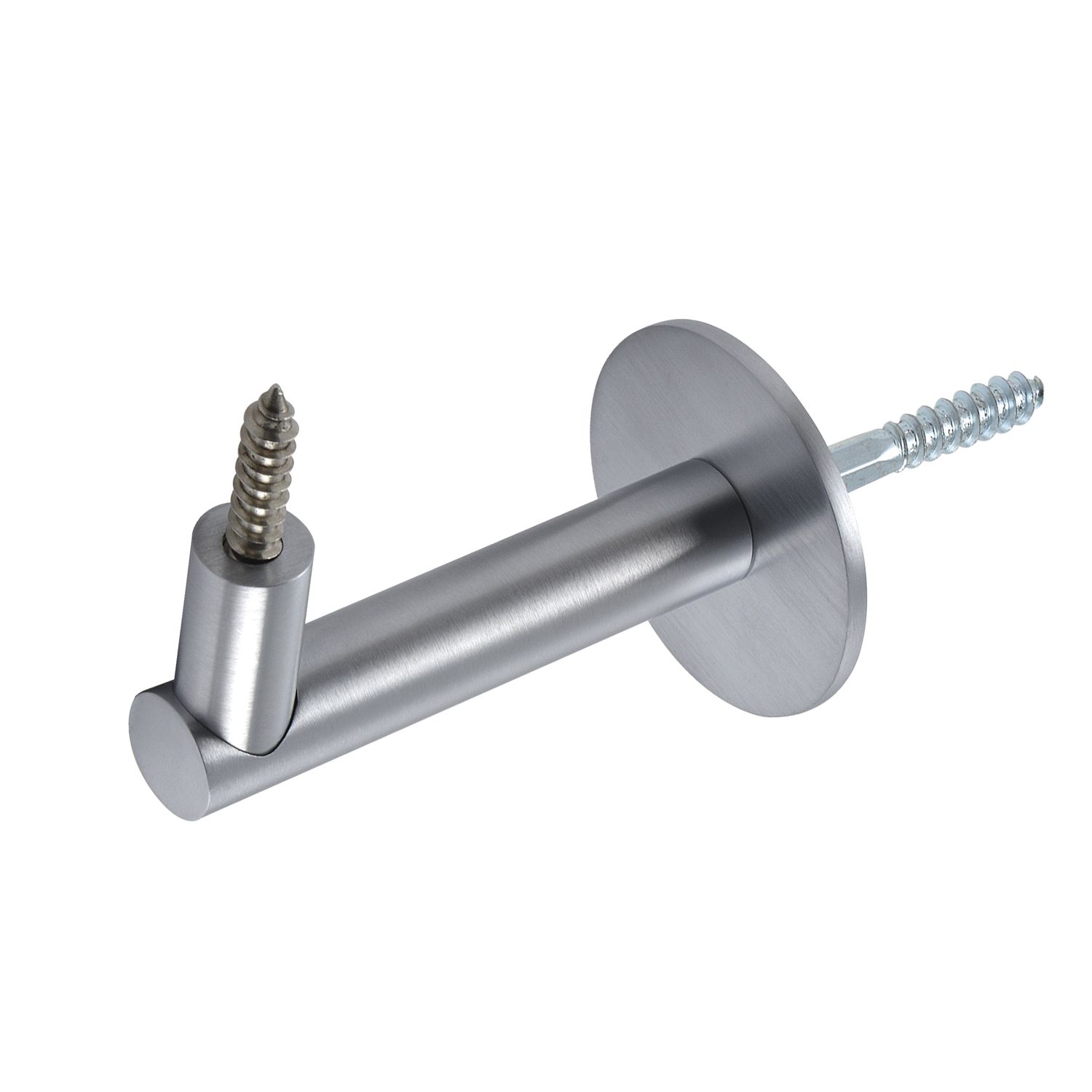 Marchesi Handlaufträger Rosetten ø 50 mm, Wandabstand 75 mm, Edelstahl verchromt