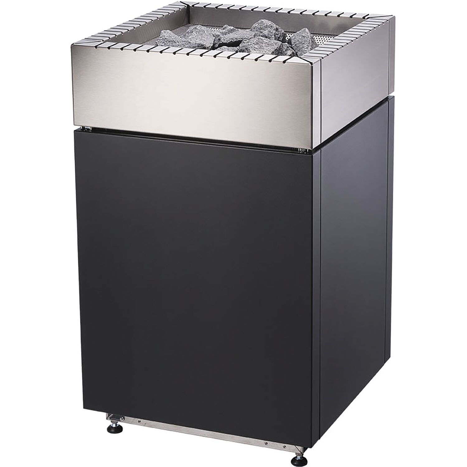 Sentiotec HARVIA Saunaofen Finnisch Qube 10,5 kW Schwarz