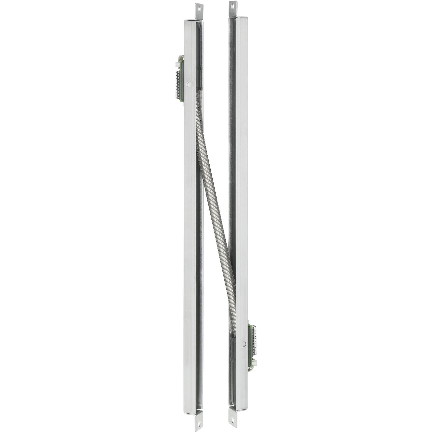 effeff Kabelübergang 10-polig, steckbar 10314, 519 mm, beidseitige Wanne, eckig, lang