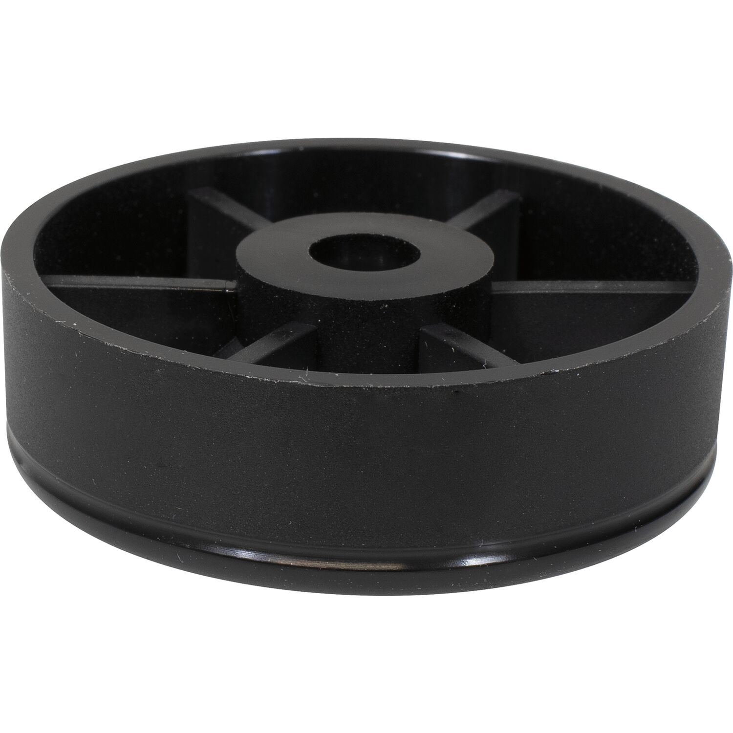 QuickClick Lounge Möbelgleiter, ohne Zapfen, ø 44mm,Höhe 14mm,Kunststoff,schwarz