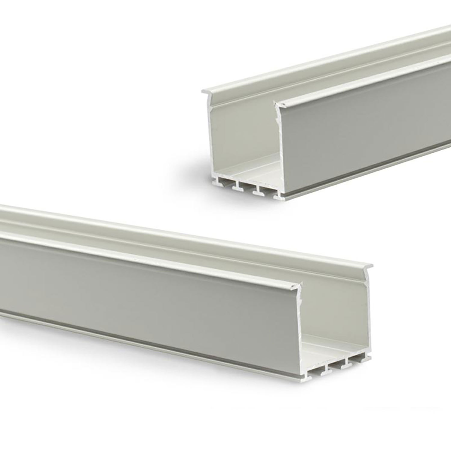 ISOLED LED Einbauprofil WING20 Miniflansch gerade eloxiert L: 200cm