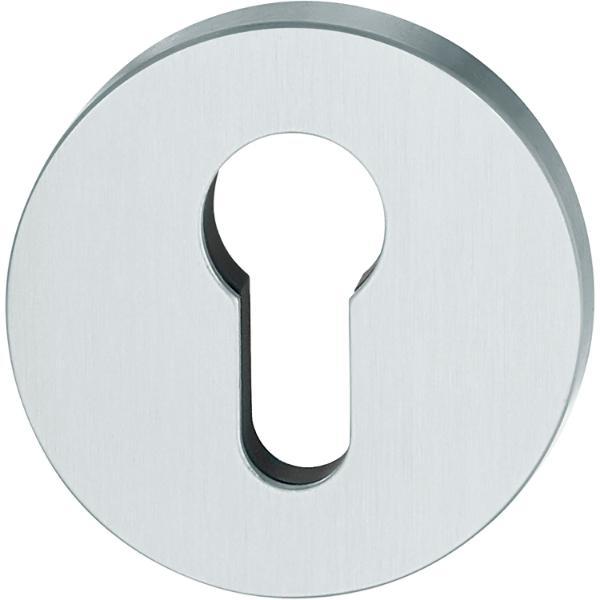 FSB FSB Zylinderrosette rund 12 1735 00010 ASL, Aluminium silber eloxiert