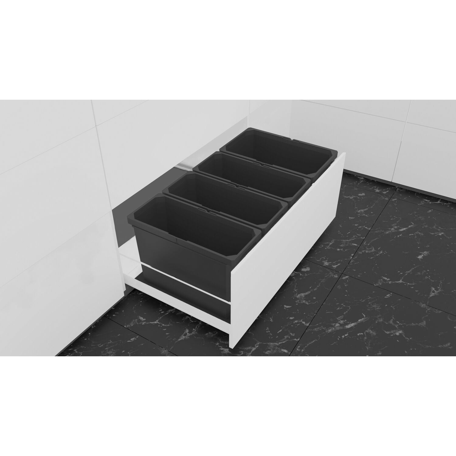 Vauth-Sagel VS ENVI Free Pro Abfalltrennsystem KB 900/Höhe 426 mm Lava