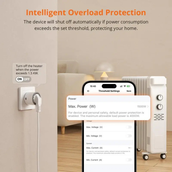 Sonoff iPlug Zigbee Smart Plug S60-Serie