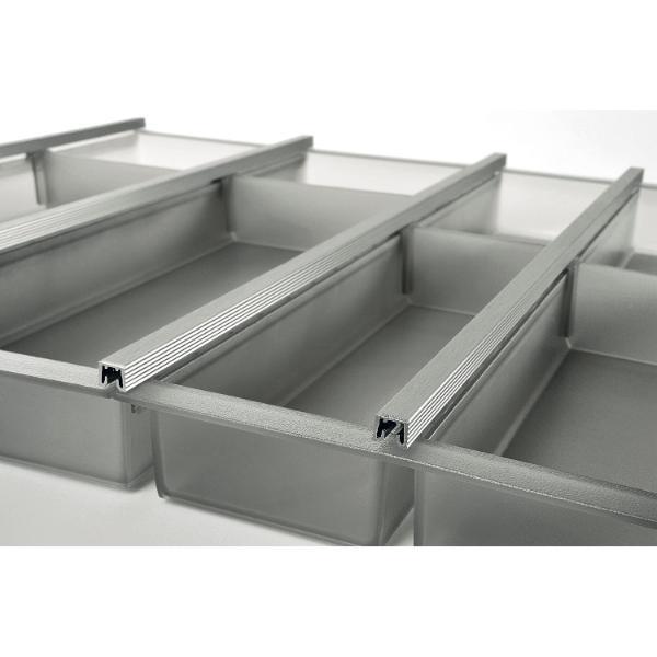 ninka Schubkasteneinsatz-Set Cuisio Korpusbreite 1200mm LEGRABOX Kunststoff Graphit